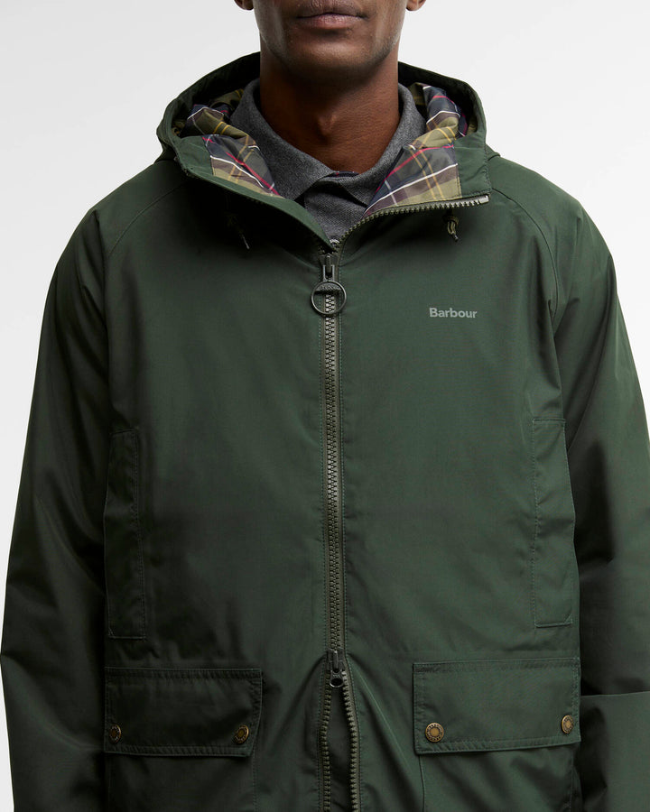 Barbour Men's Hooded Domus Waterproof Jacket - Quest Outdoors