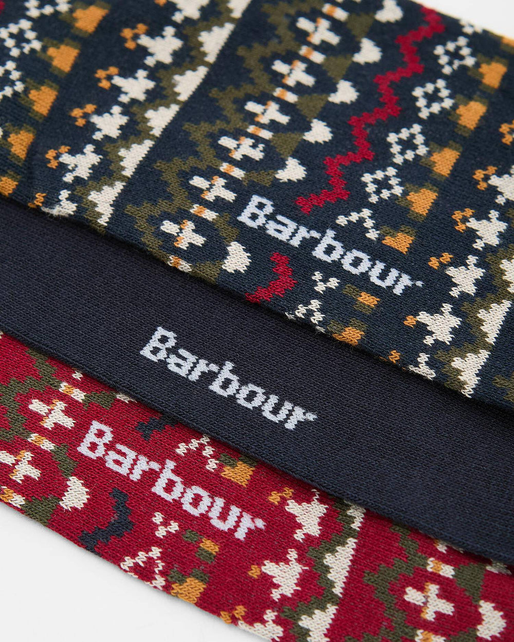 Barbour Men's Marlow Fair Isle Sock Gift Box - Quest Outdoors