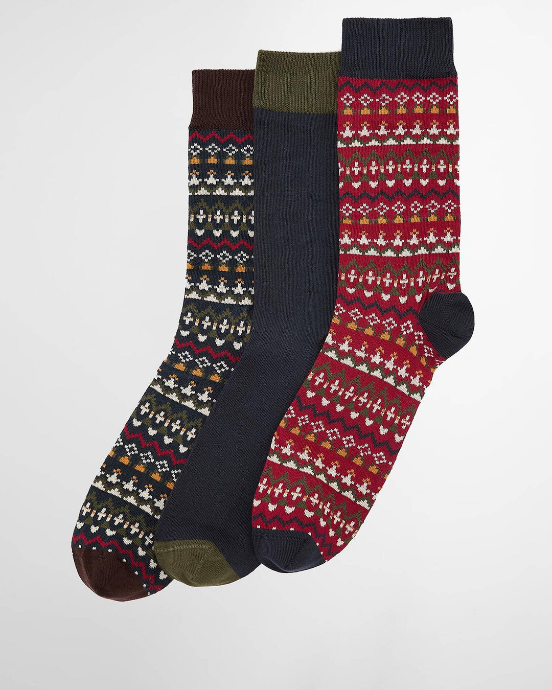 Barbour Men's Marlow Fair Isle Sock Gift Box - Quest Outdoors