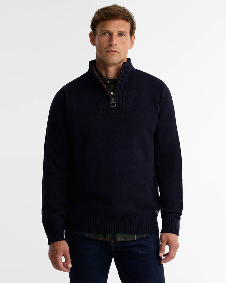 Barbour Men's Nelson Essential Quarter-Zip Jumper - Quest Outdoors