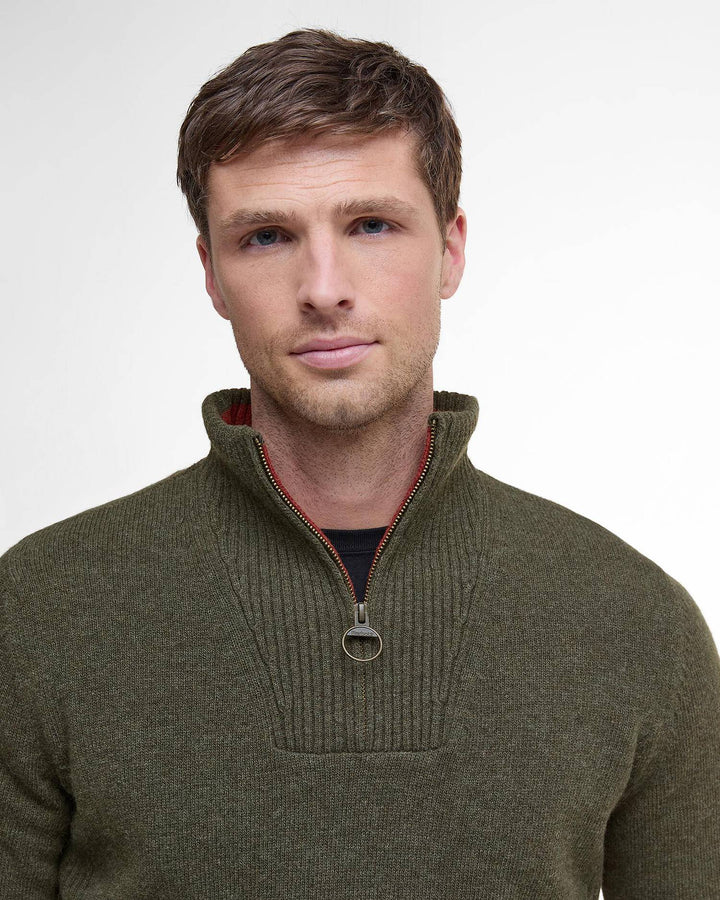 Barbour Men's Nelson Essential Quarter-Zip Jumper - Quest Outdoors