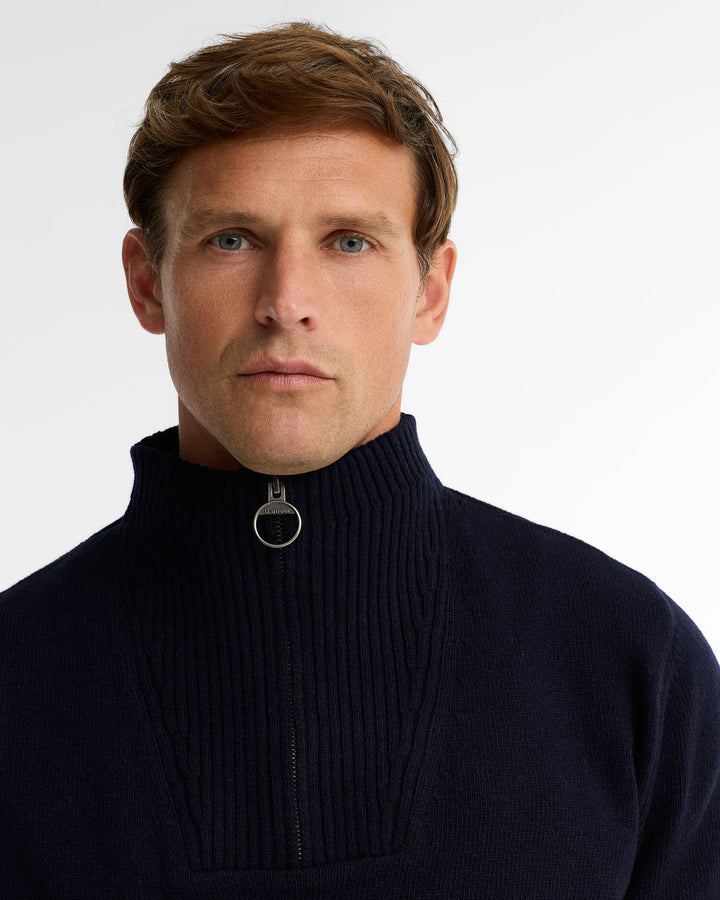 Barbour Men's Nelson Essential Quarter-Zip Jumper - Quest Outdoors
