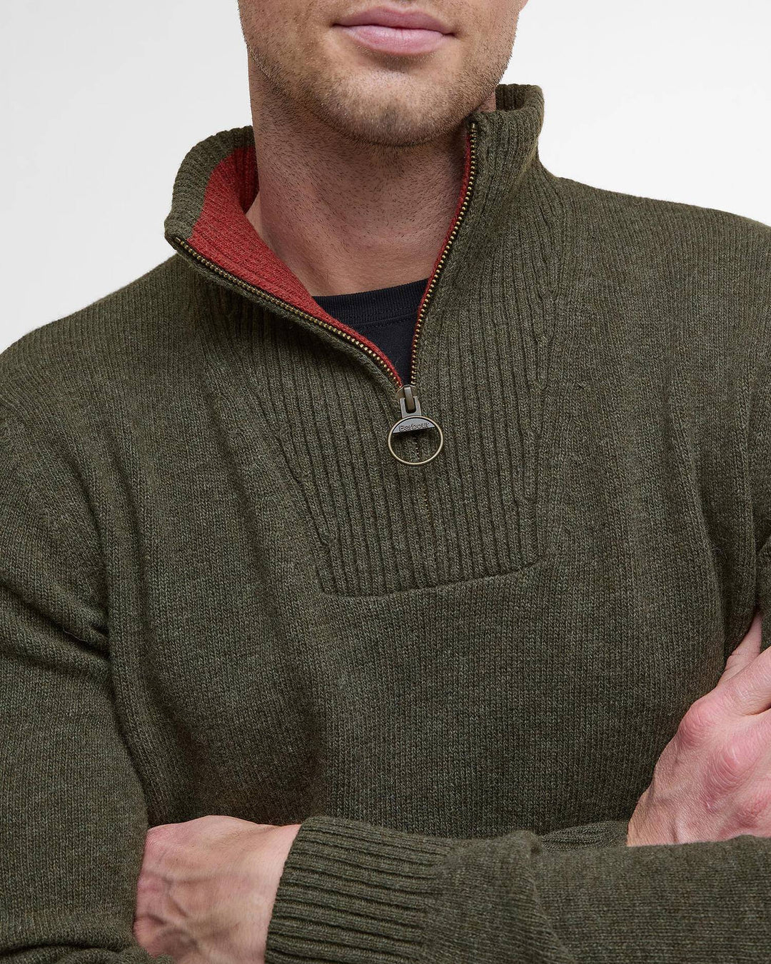 Barbour Men's Nelson Essential Quarter-Zip Jumper - Quest Outdoors