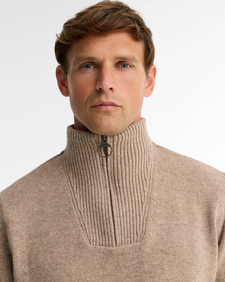 Barbour Men's Nelson Essential Quarter-Zip Jumper - Quest Outdoors