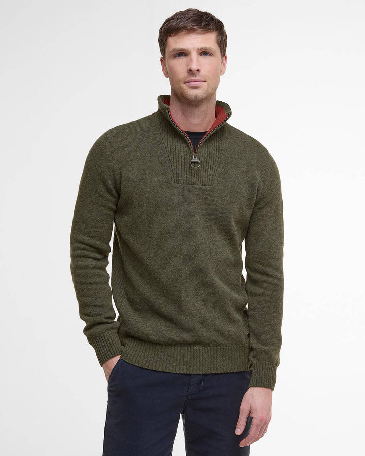 Barbour Men's Nelson Essential Quarter-Zip Jumper - Quest Outdoors