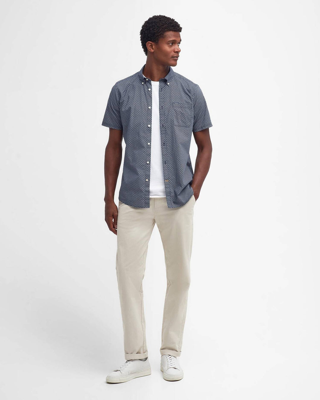 Barbour Men's Shell Short - Sleeve Tailored Fit Shirt - Quest Outdoors