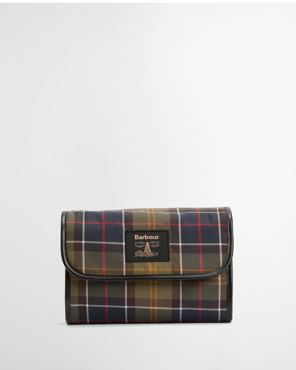 Barbour Tartan Hanging Washbag - Quest Outdoors