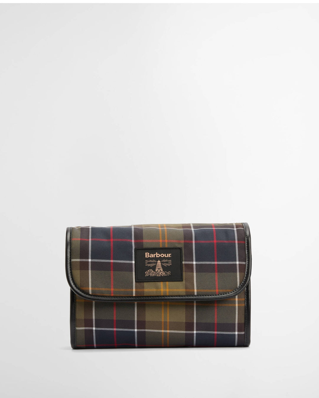Barbour Tartan Hanging Washbag - Quest Outdoors