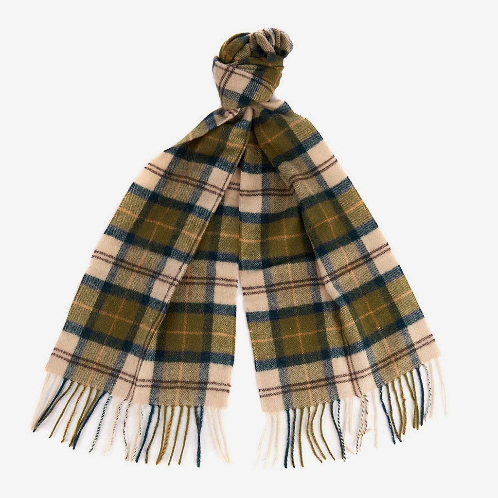 Barbour Tartan Lambswool Scarf - Quest Outdoors