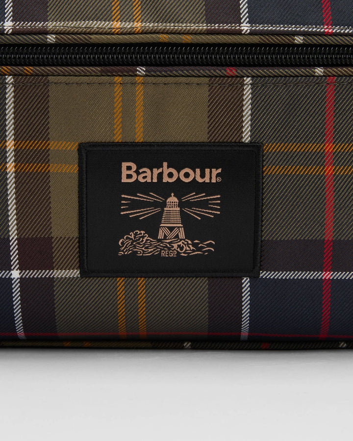 Barbour Tartan Washbag - Quest Outdoors