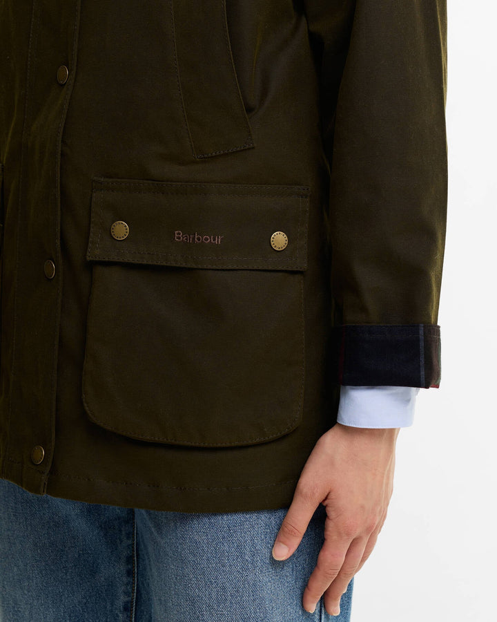 Barbour Women's Acorn Waxed Jacket - Quest Outdoors