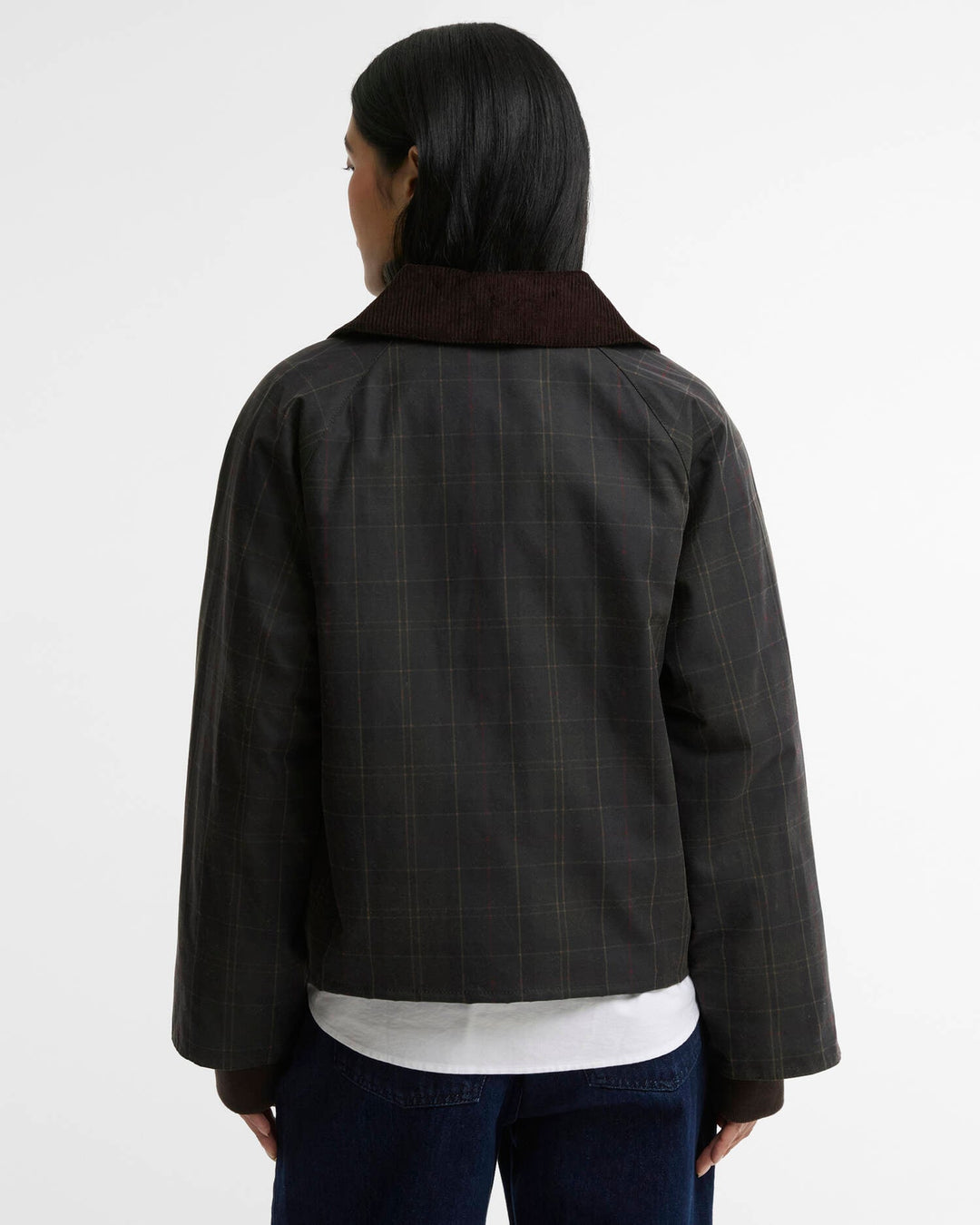 Barbour Women's Arlene Checked Wax Jacket - Quest Outdoors