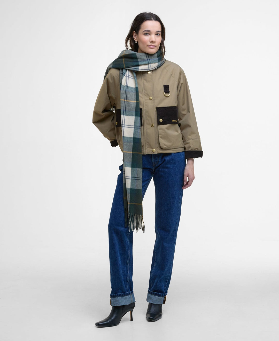 Barbour Women's Hailes Tartan Scarf - Quest Outdoors