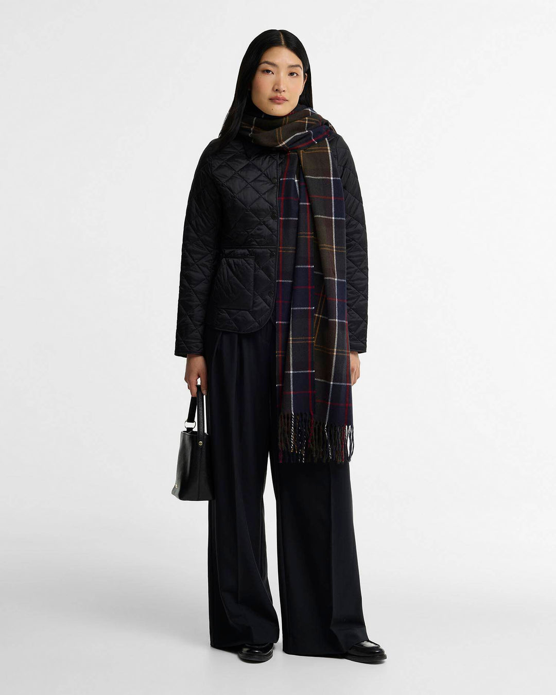 Barbour Women's Hailes Tartan Scarf - Quest Outdoors