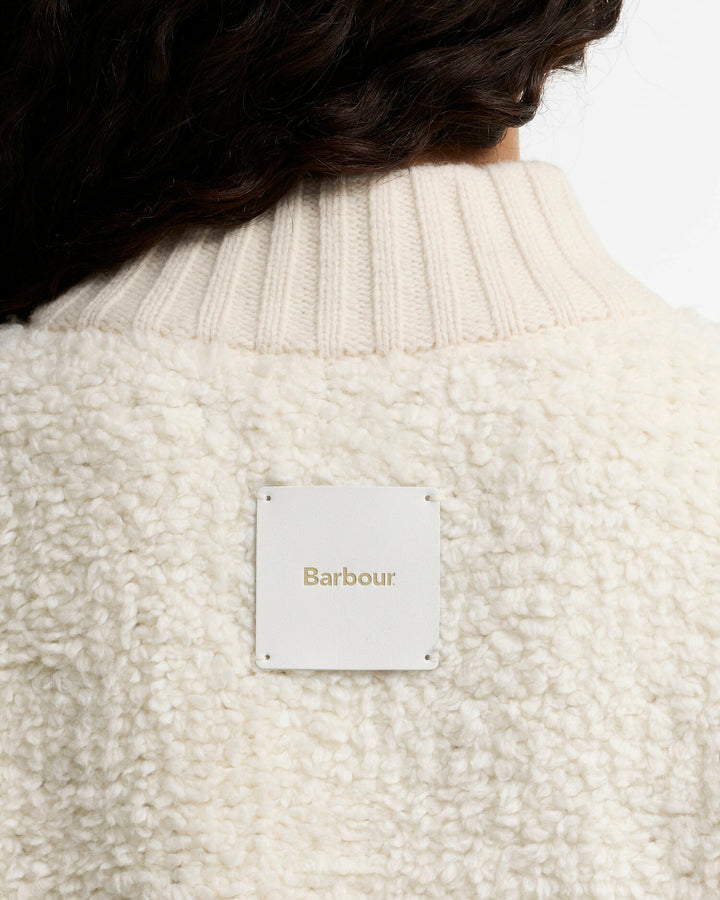 Barbour Women's Hazelwood Knitted Zip Through - Quest Outdoors