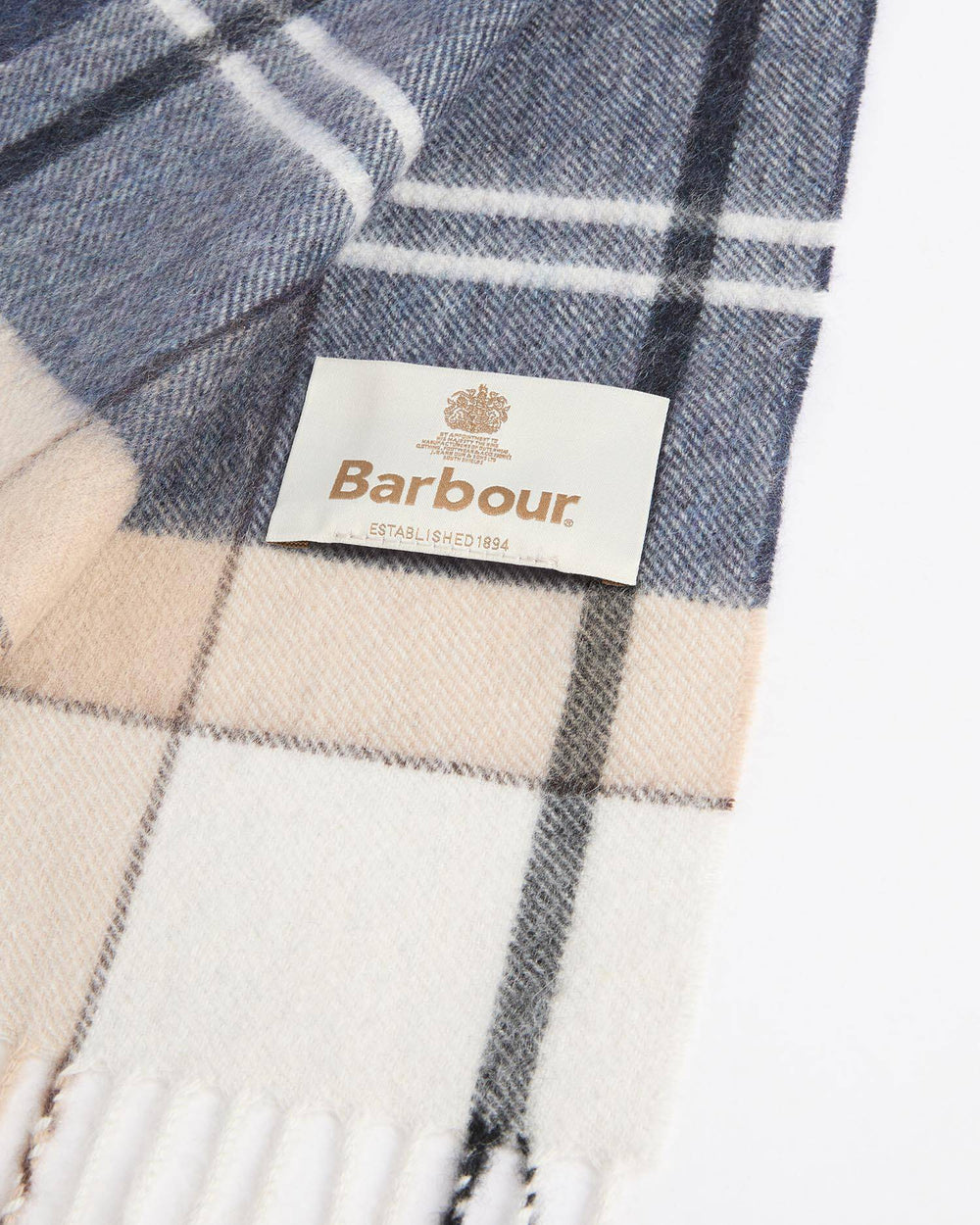 Barbour Women's Tartan Cashmere Scarf - Quest Outdoors