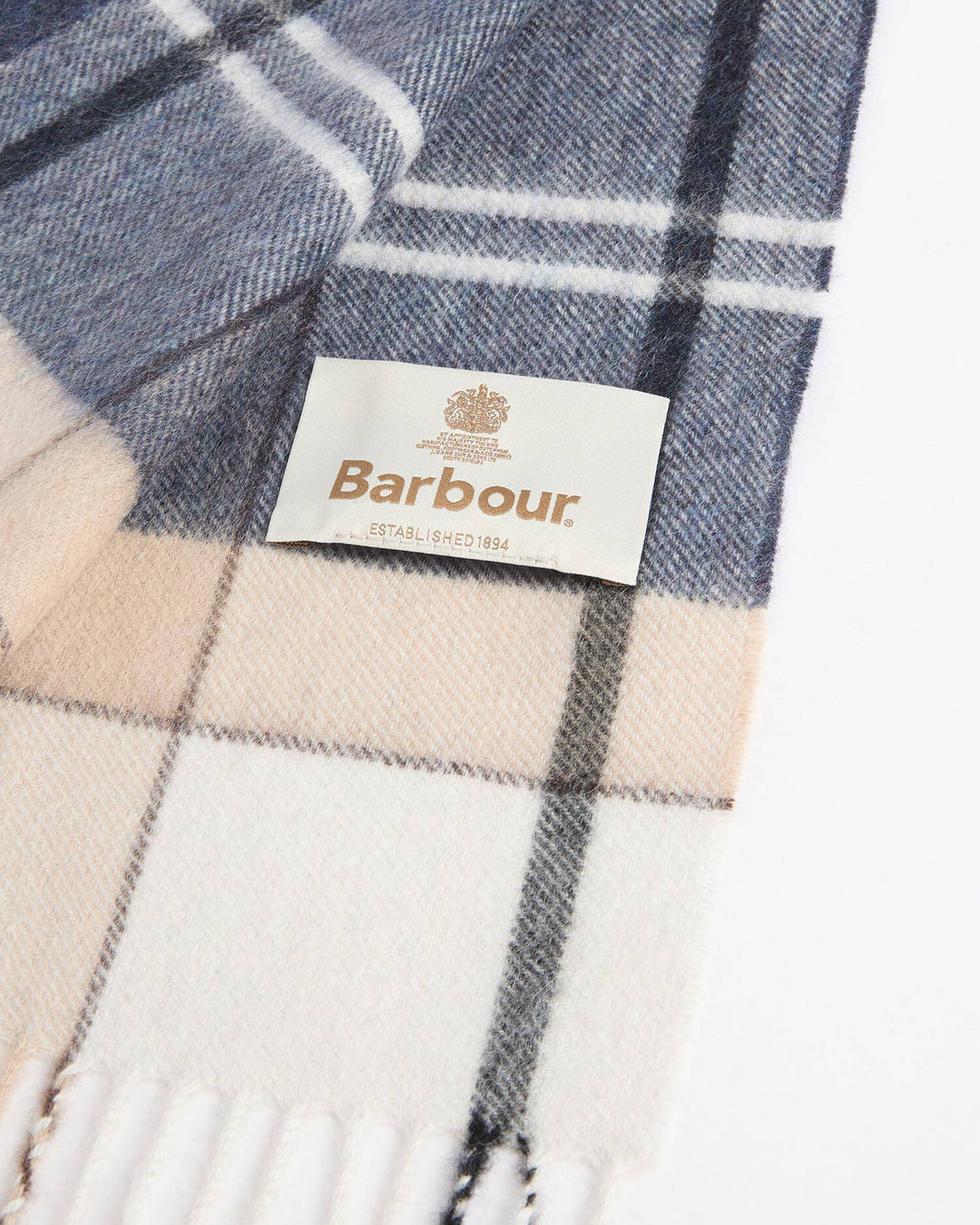 Barbour Women's Tartan Cashmere Scarf - Quest Outdoors