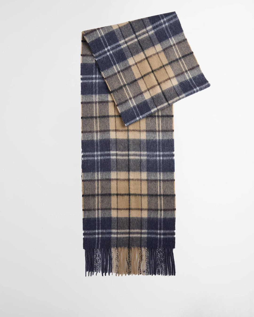 Barbour Wool Cashmere Tartan Scarf - Quest Outdoors