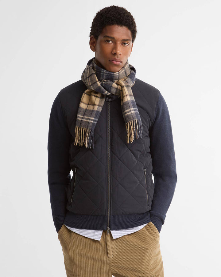 Barbour Wool Cashmere Tartan Scarf - Quest Outdoors