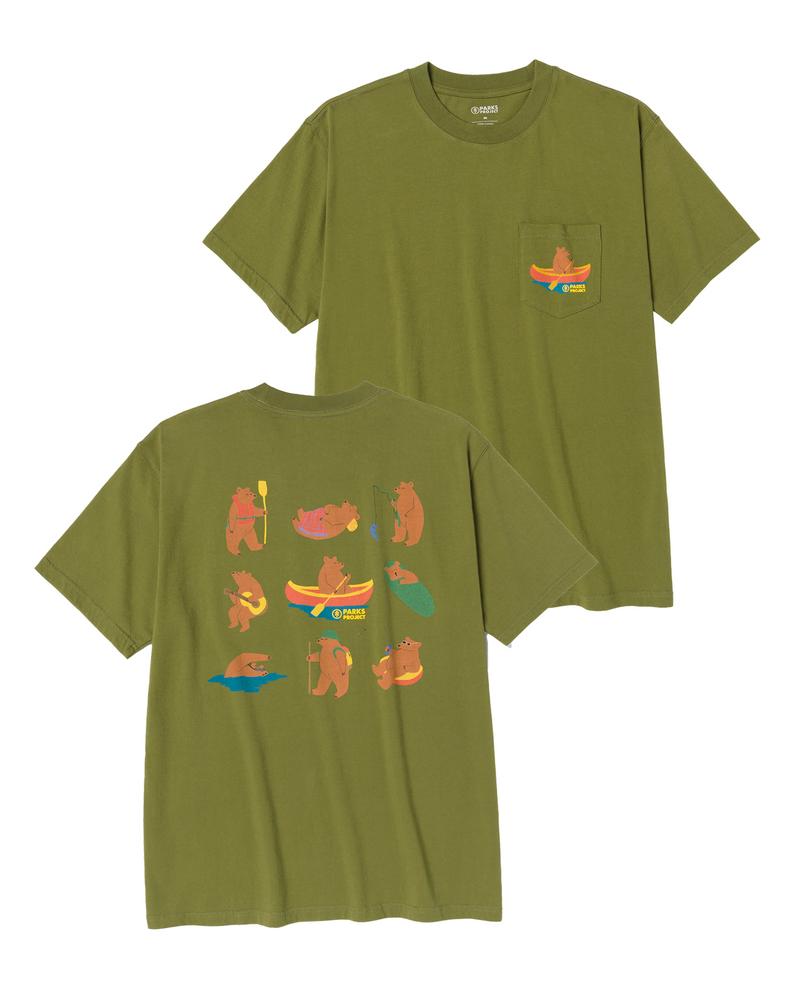 Parks Project Bears At Camp Pocket Tee