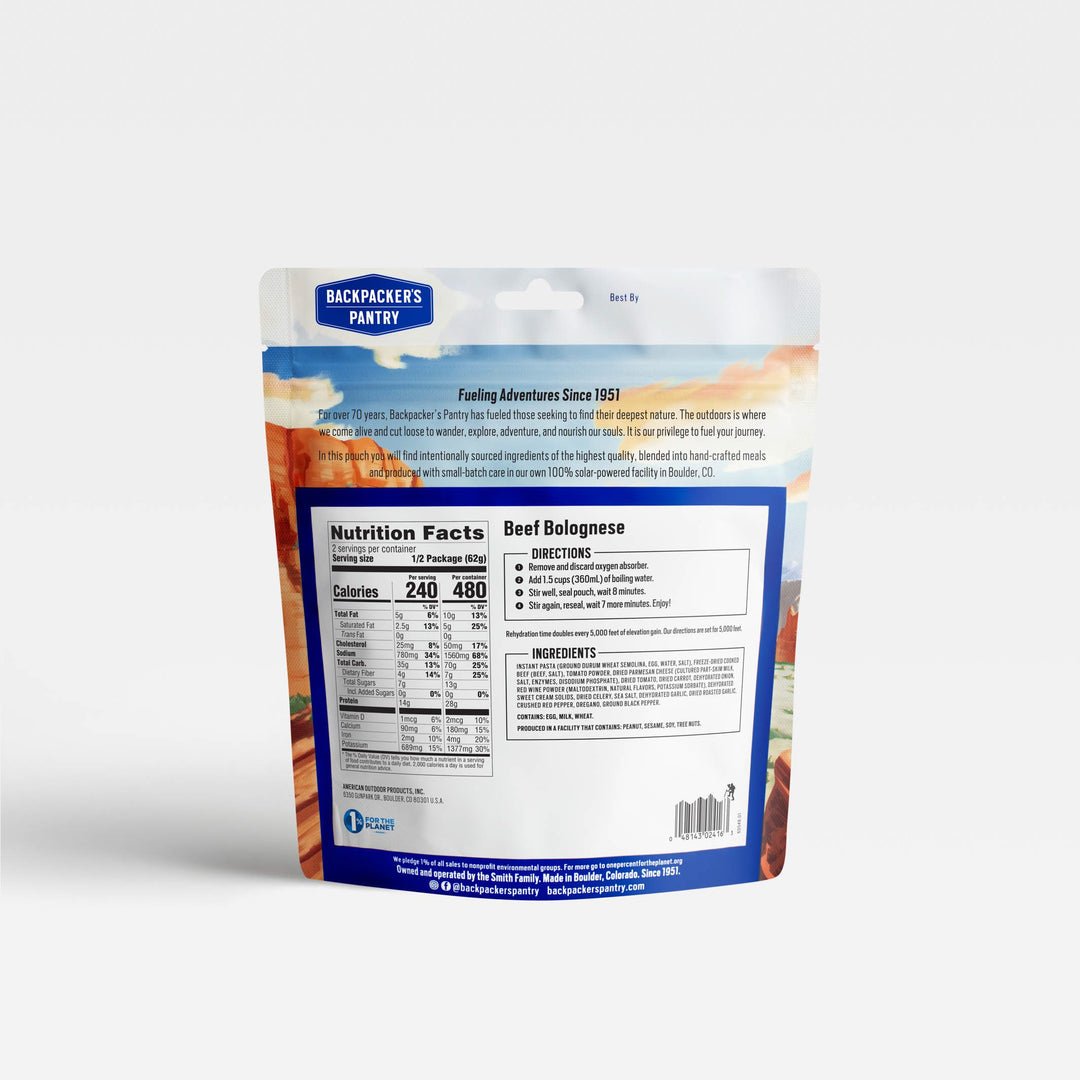 Beef Bolognese - Quest Outdoors