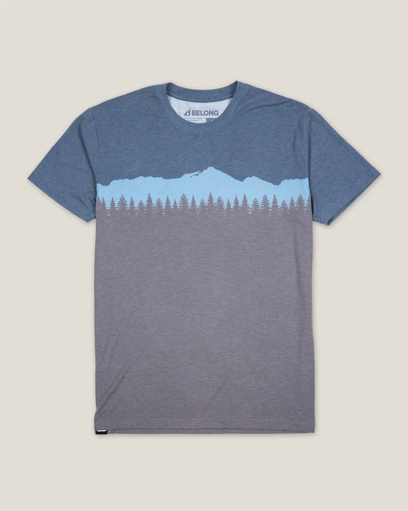 Belong Designs Men's Graphic Traverse Tek Tee - Quest Outdoors