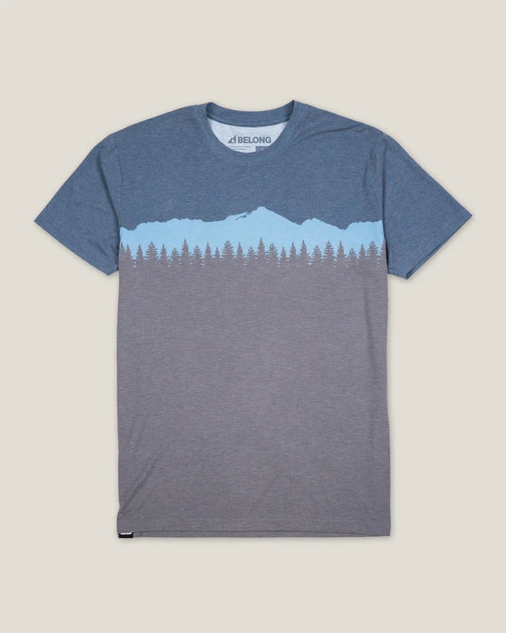 Belong Designs Men's Graphic Traverse Tek Tee - Quest Outdoors