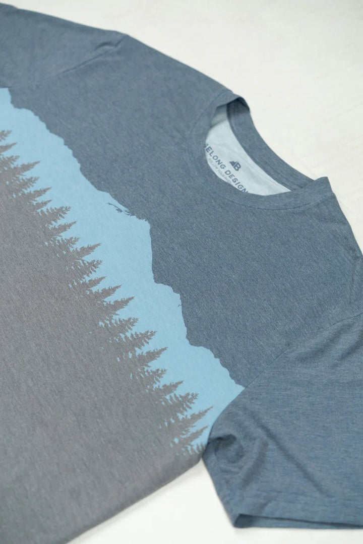 Belong Designs Men's Graphic Traverse Tek Tee - Quest Outdoors