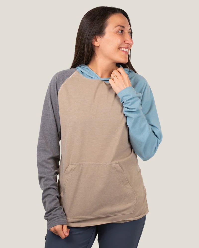 Belong Designs Women's Graphic Traverse Tek Hoodie - Quest Outdoors