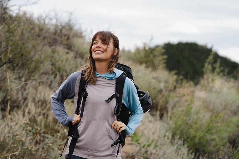 Belong Designs Women's Graphic Traverse Tek Hoodie - Quest Outdoors