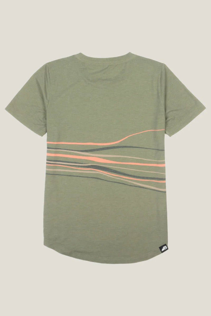 Belong Designs Women's Graphic Traverse Tek Tee - Quest Outdoors