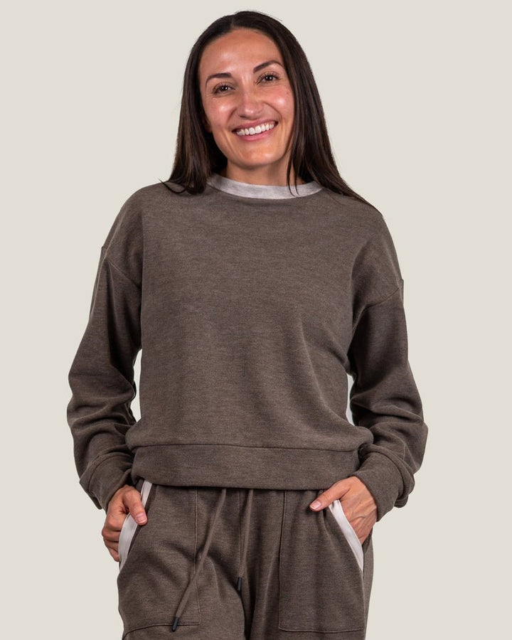 Belong Designs Women's Powell Fleece Crewneck - Quest Outdoors