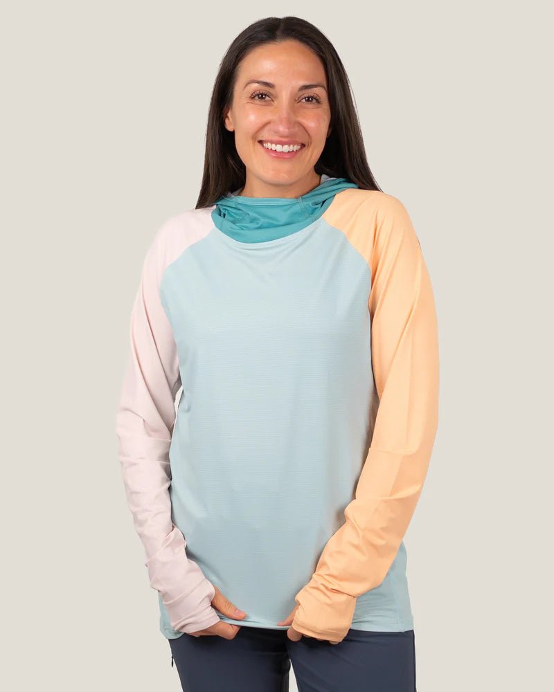 Belong Designs Women's Recycled Ascent UPF50 Sun Hoodie - Quest Outdoors