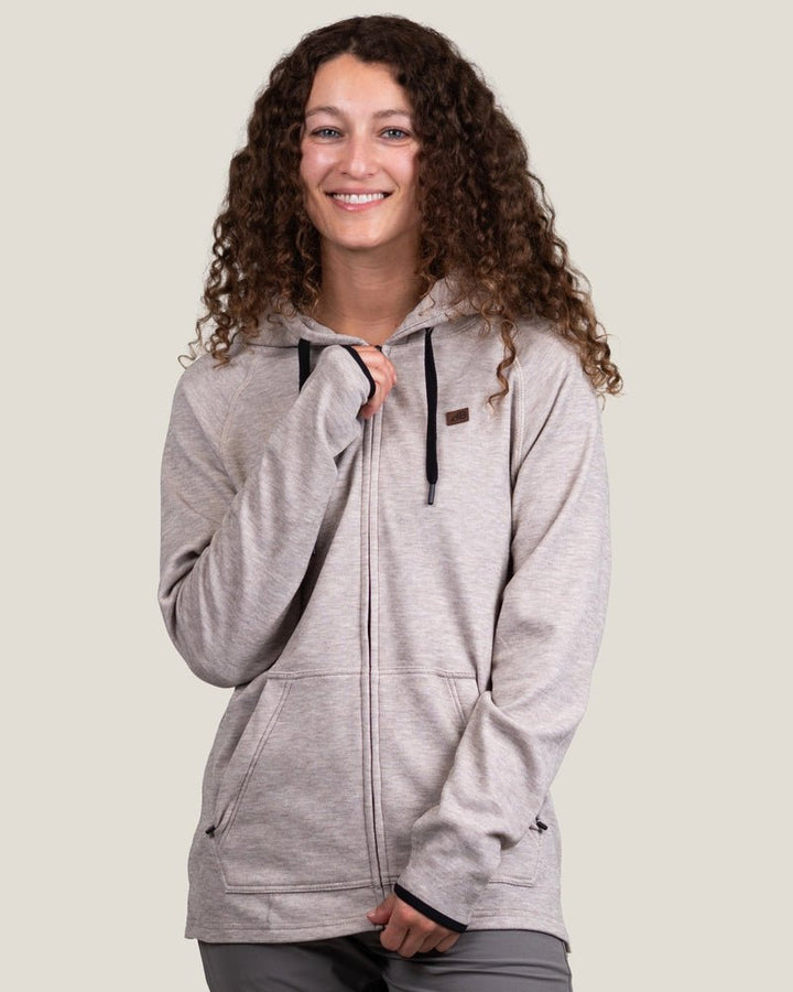 Belong Designs Women's Torreys Fleece Hoodie Zip-Up - Quest Outdoors