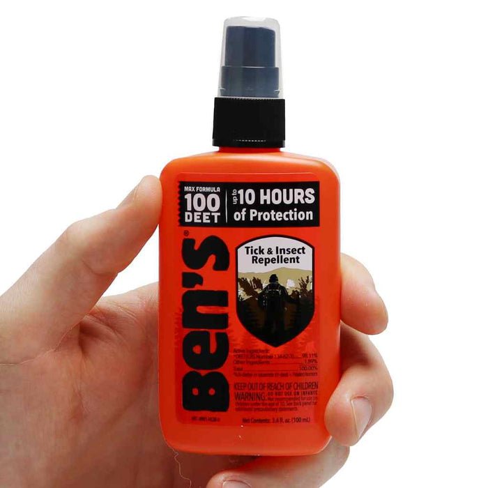 Ben's 100 Tick & Insect Repellent 3.4 oz. Pump Spray - Quest Outdoors