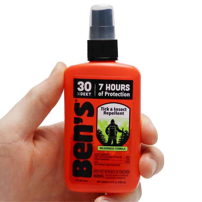 Ben's 30 Tick & Insect Repellent 3.4 oz. Pump Spray - Quest Outdoors
