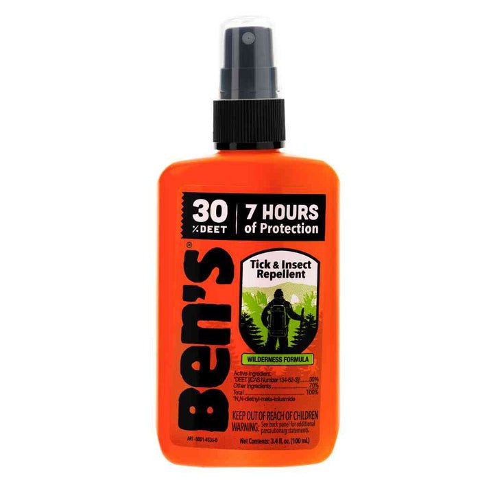 Ben's 30 Tick & Insect Repellent 3.4 oz. Pump Spray - Quest Outdoors