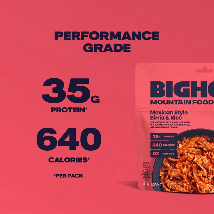 Bighorn Food Mexican Style Birria & Rice - Quest Outdoors
