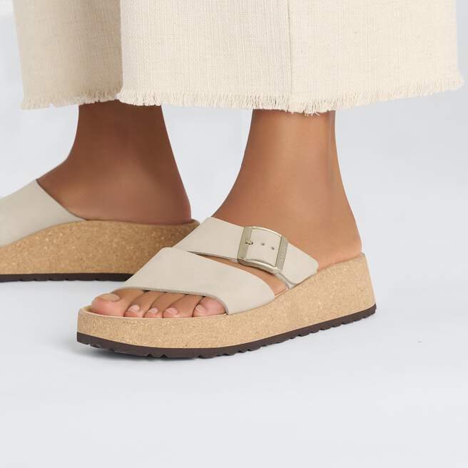 Birkenstock Almina Nubuck Leather Narrow - Quest Outdoors