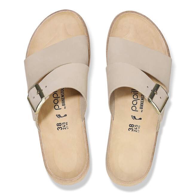 Birkenstock Almina Nubuck Leather Narrow - Quest Outdoors