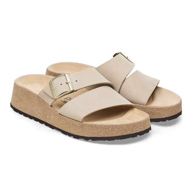 Birkenstock Almina Nubuck Leather Narrow - Quest Outdoors