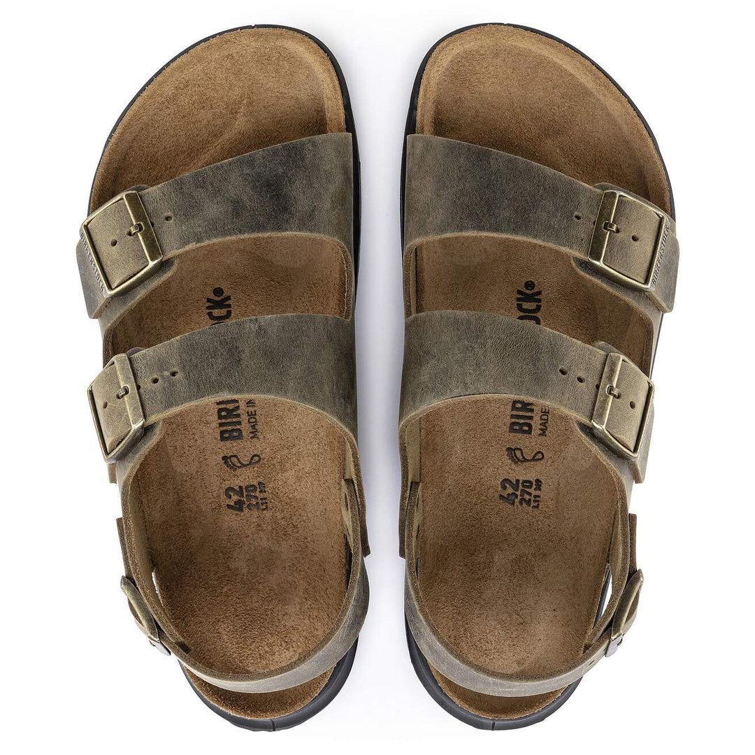 Birkenstock Milano Crosstown Oiled Leather - Quest Outdoors