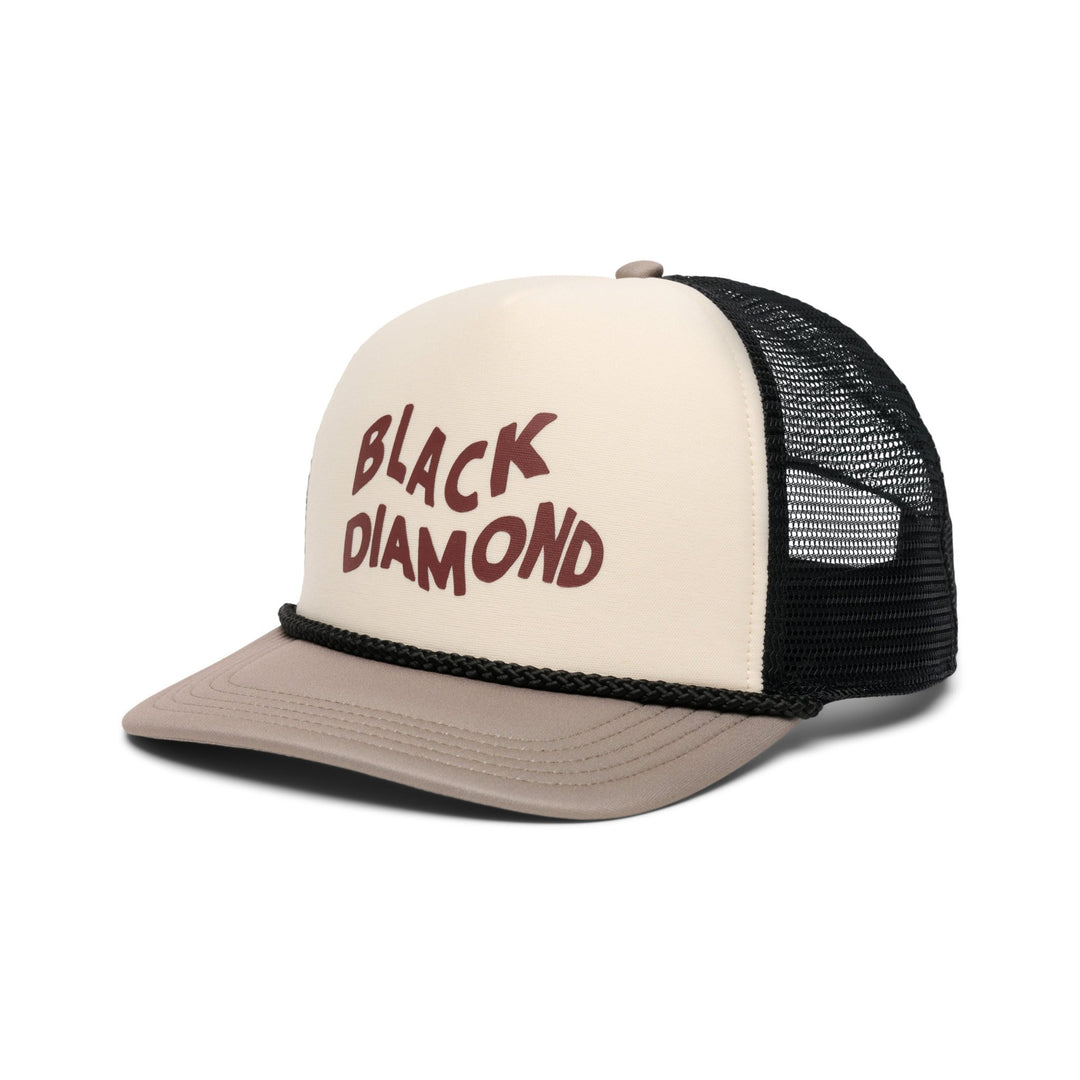 Black Diamond Flat Bill Trucker Hat - Quest Outdoors