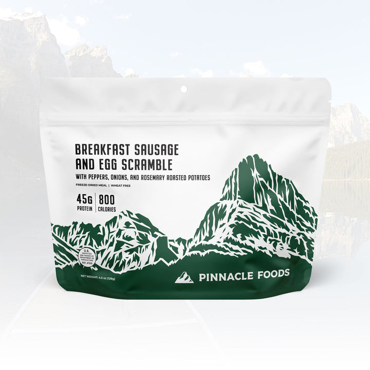 Breakfast Sausage and Egg Scramble with Peppers, Onions, and Rosemary Roasted Potatoes - Quest Outdoors