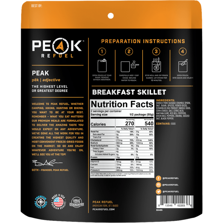 Breakfast Skillet - Quest Outdoors