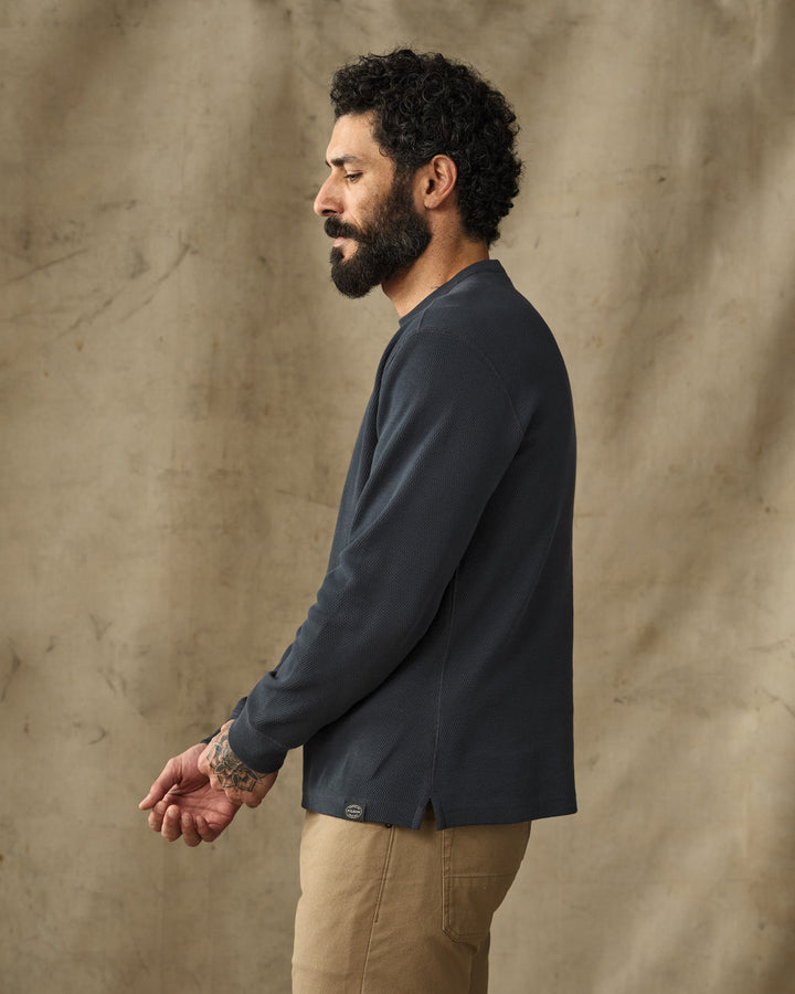Filson Men's Waffle Knit Thermal Crewneck