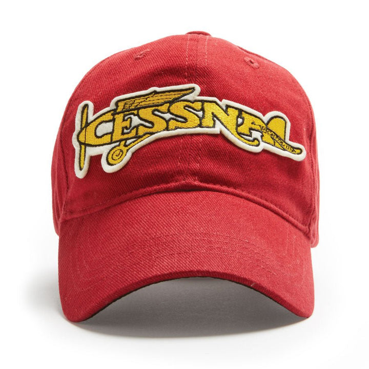 Cessna Plane Cap, Heritage Red - Quest Outdoors