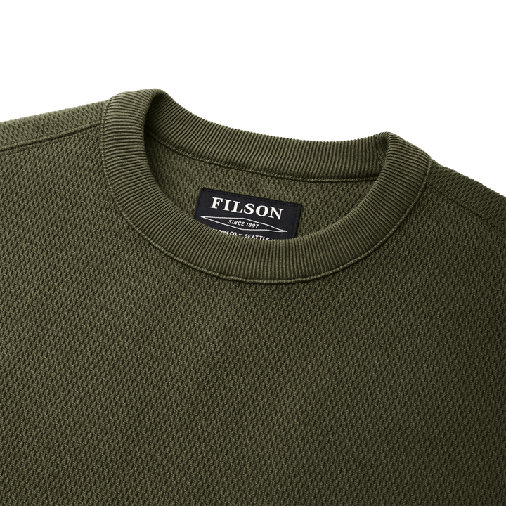 Filson Men's Waffle Knit Thermal Crewneck