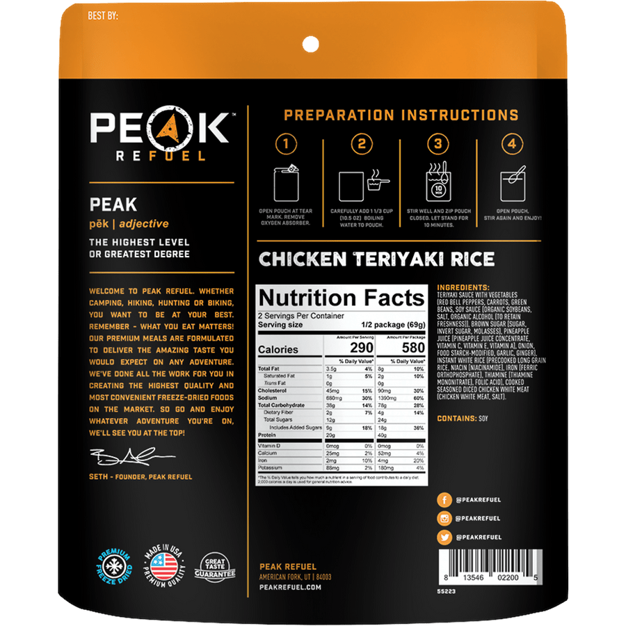 Chicken Teriyaki Rice - Quest Outdoors