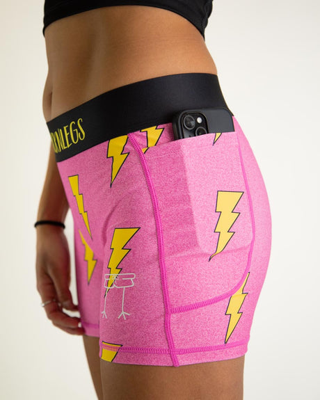 ChicknLegs Women's Compression Shorts 3"